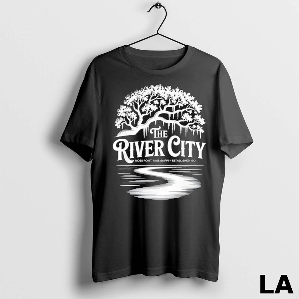 Original The River City Moss Point Live Oak Est 1901 Ladies