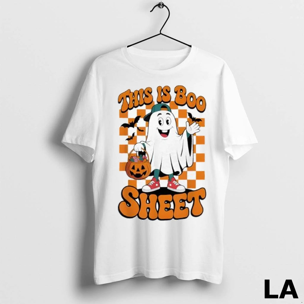 Original This Is Boo Sheet Funny Halloween Ghost Baseball Ladies