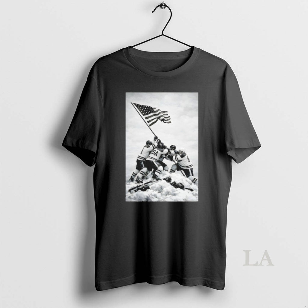 Original Usa Hockey Celebration American Flag Olympic Milano Cortina 2026
