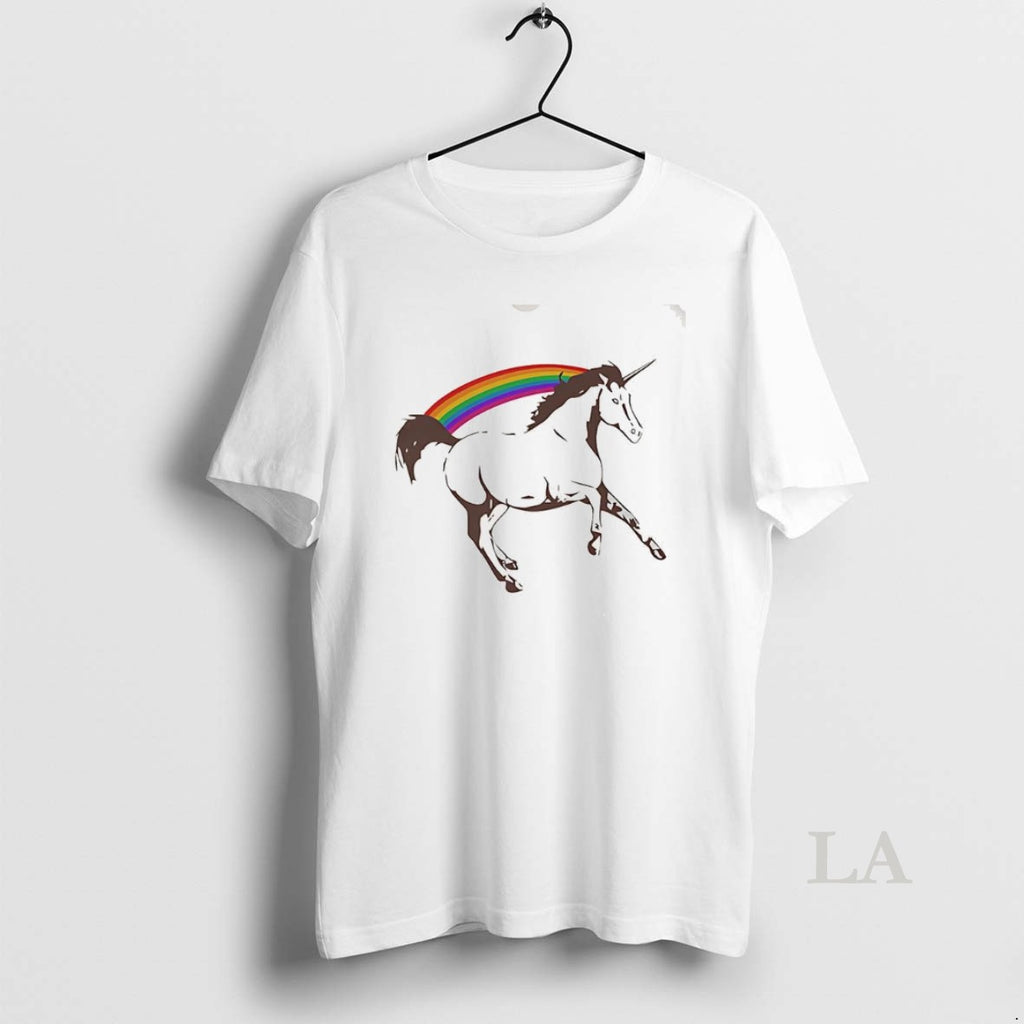 Original Unicorn With Rainbow Sketch