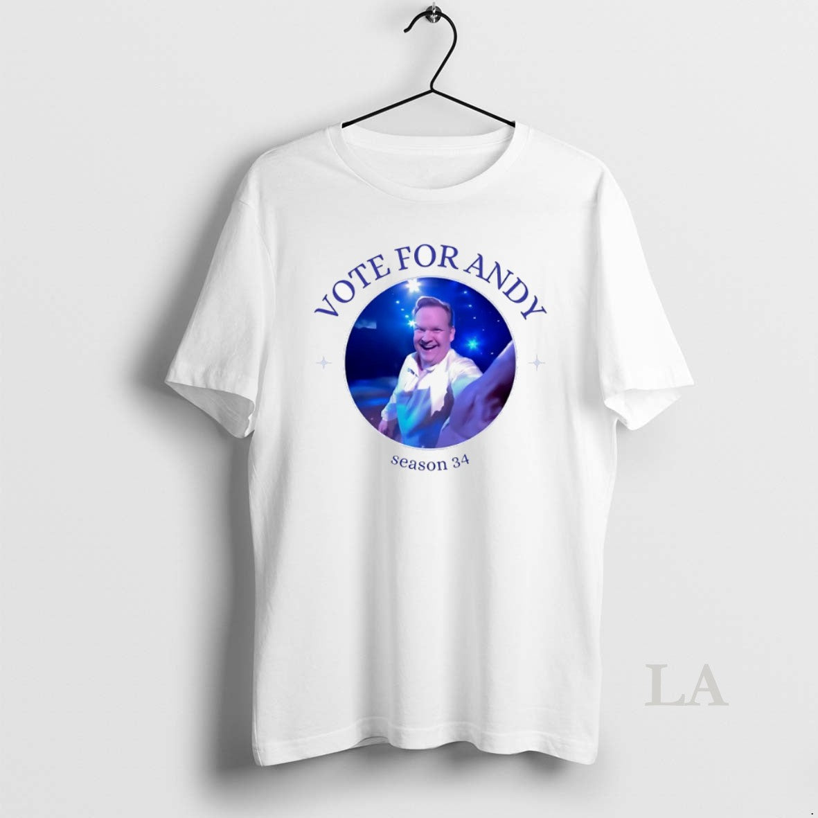 Original Vote For Andy Season 34 Unisex , , , Long Sleeve Tee