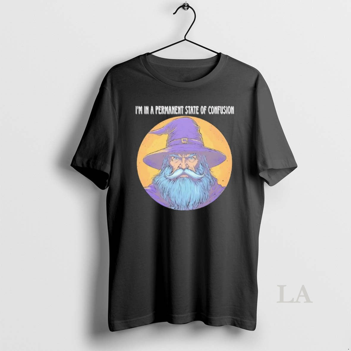 Original Wizard Magic Im In A Permanent State Of Confusion Unisex , , , Long Sleeve Tee