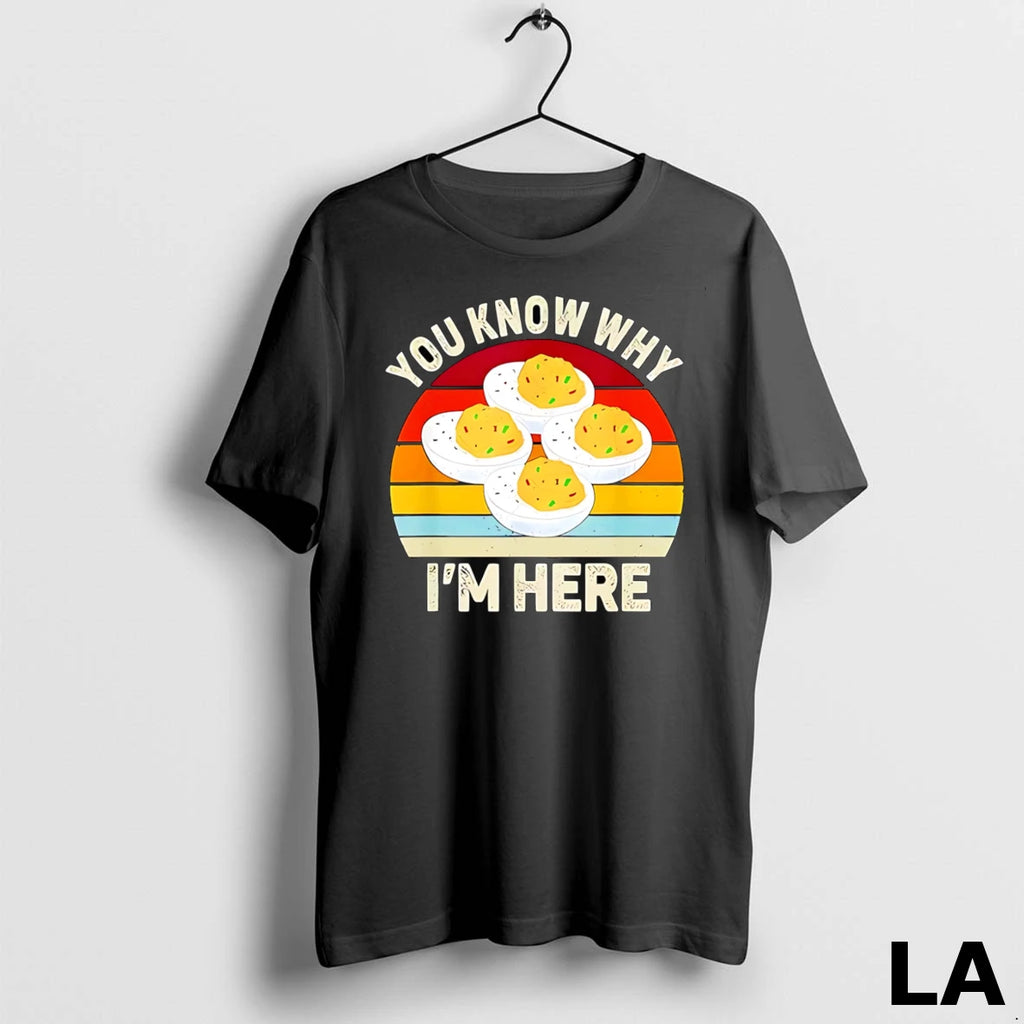 Original You Know Why Im Here Deviled Egg Retro