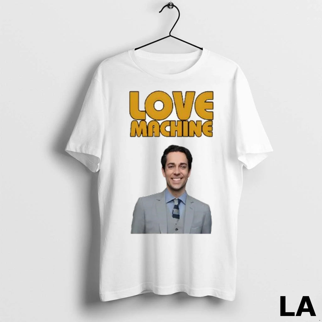 Original Zachary Levi Love Machine Raglan Ladies