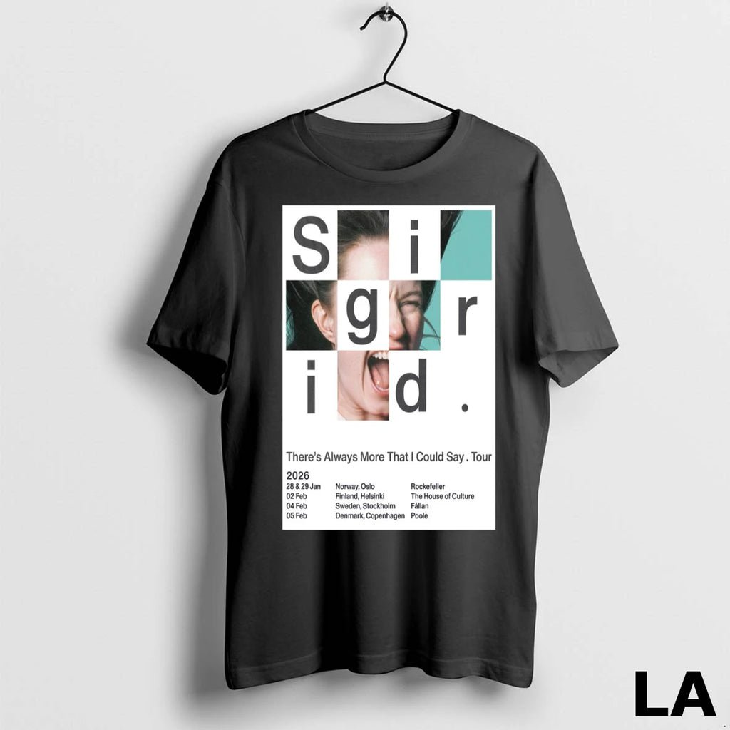 Original Sigrid Theres Always More That I Could Say Tour 2026