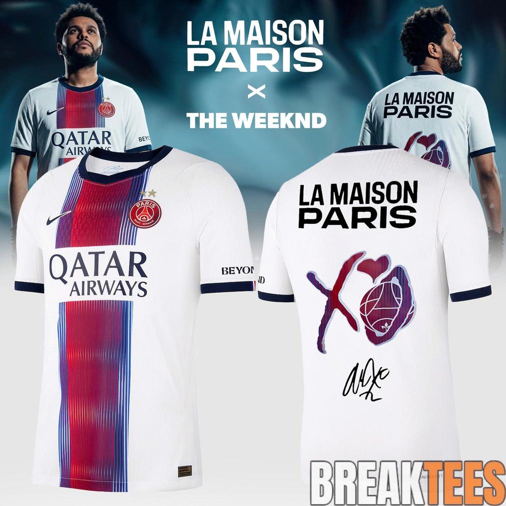 PSG x The Weeknd La Maison Paris Special Jersey