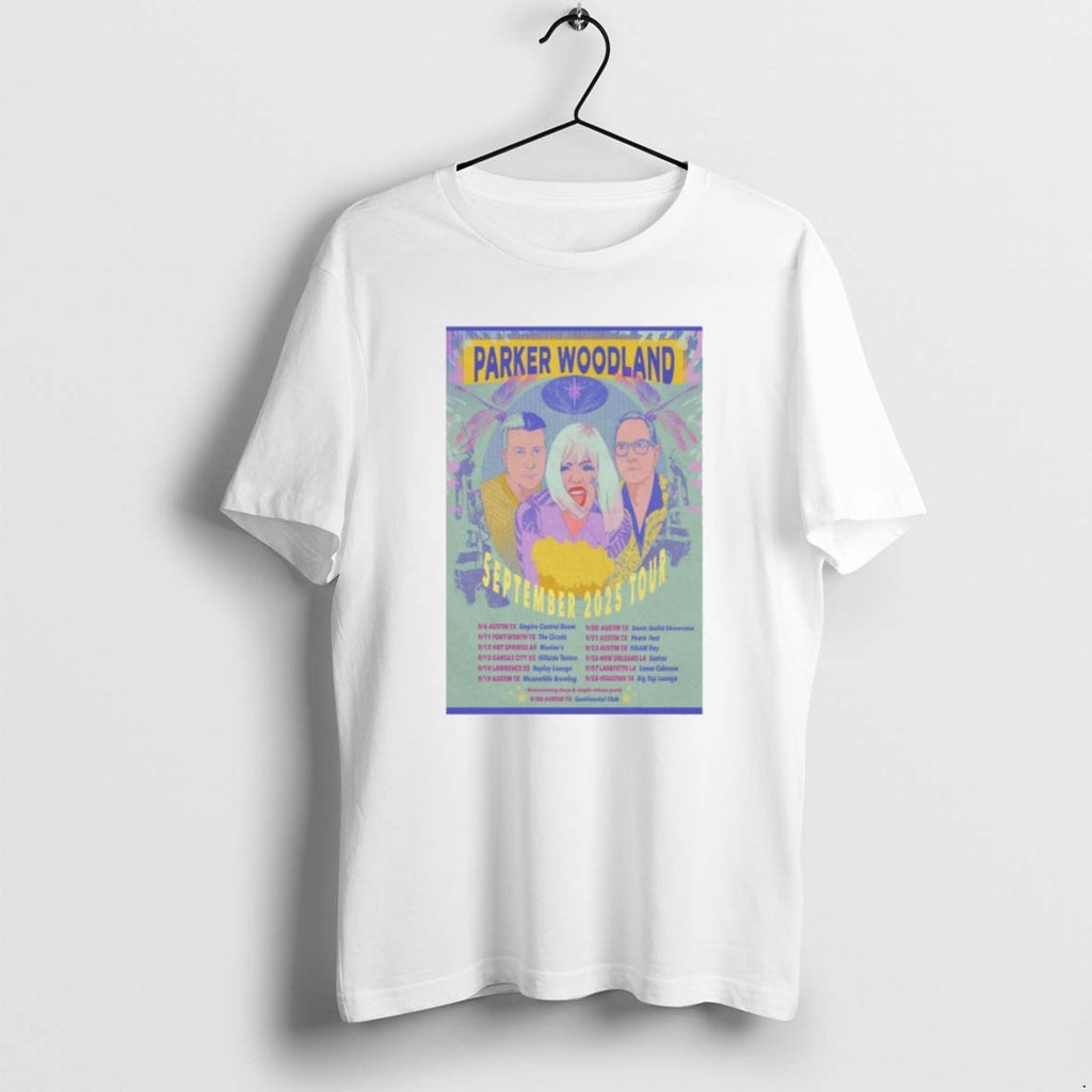 Parker Woodland Houston Tx September 28 2025 Tour T Shirts