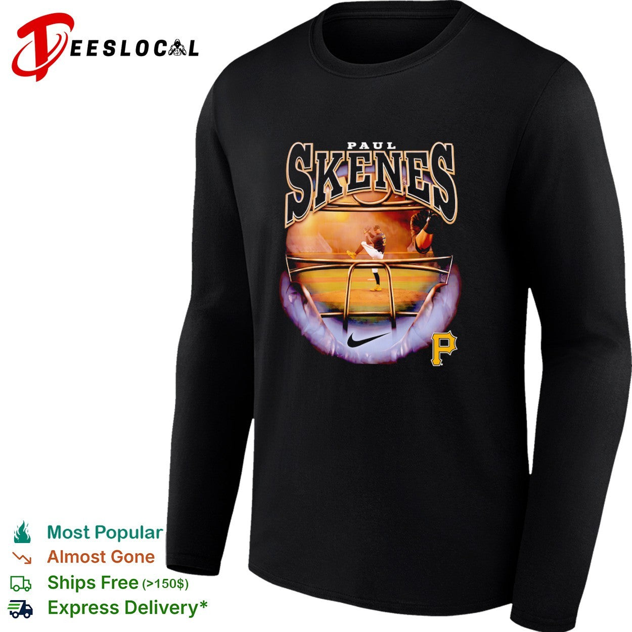 Paul Skenes Pittsburgh Pirates 31 MLB Players shirt