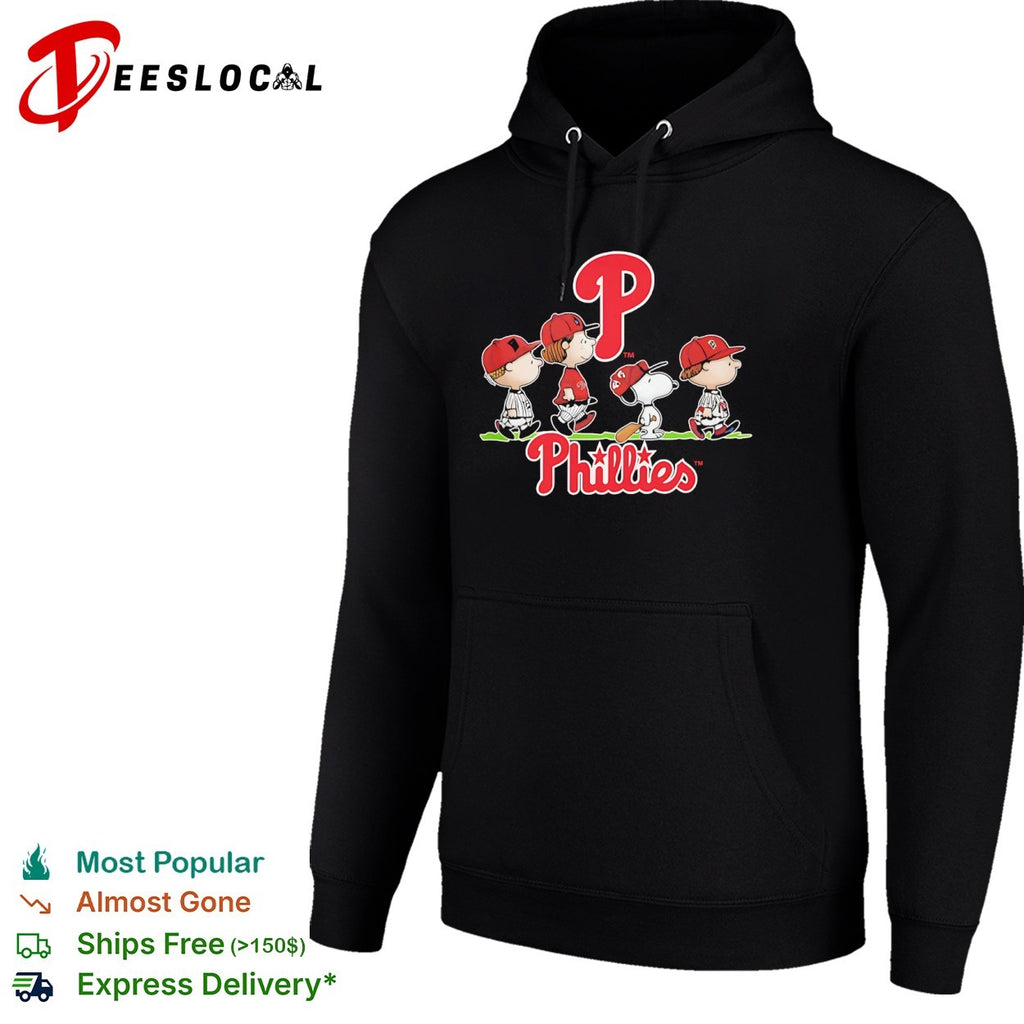 Peanuts Characters Philadelphia Phillies Baseball Team shirt