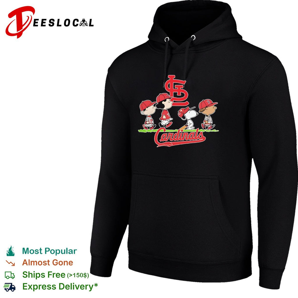 Peanuts Characters St Louis Cardinals Baseball Team shirt