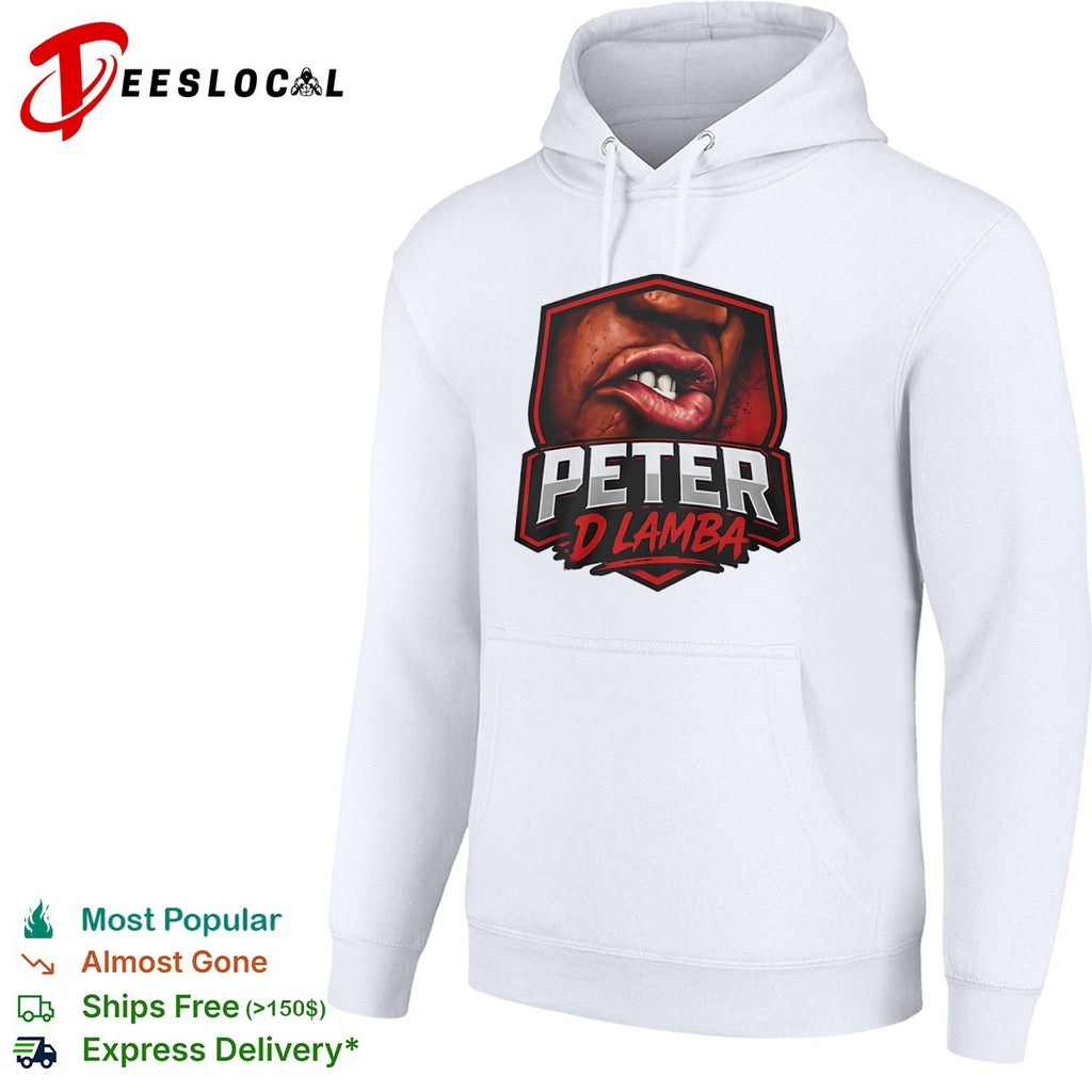 Peter D Lamba Mouth Design Graphic shirt