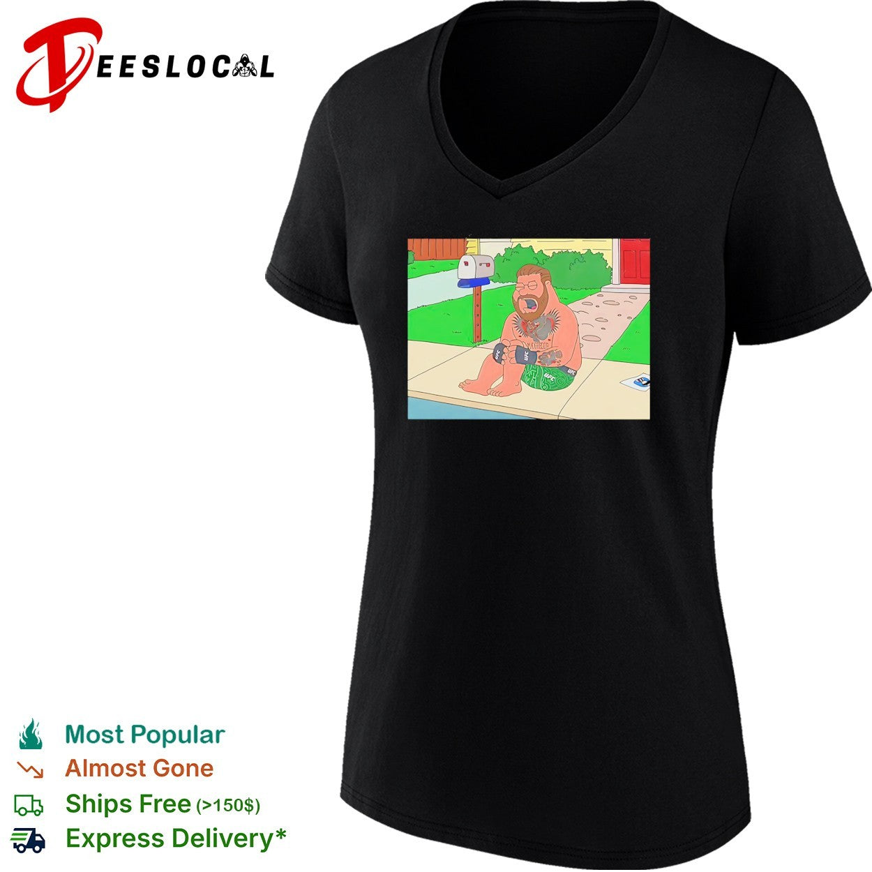 Peter Griffin as Conor McGregor UFC Fighter shirt