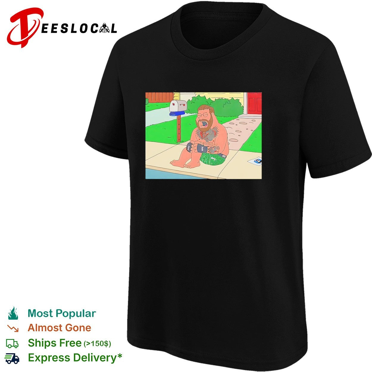 Peter Griffin as Conor McGregor UFC Fighter shirt