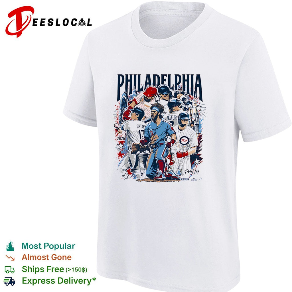 Philadelphia 2026 with Ohtani and Mitt Jr shirt