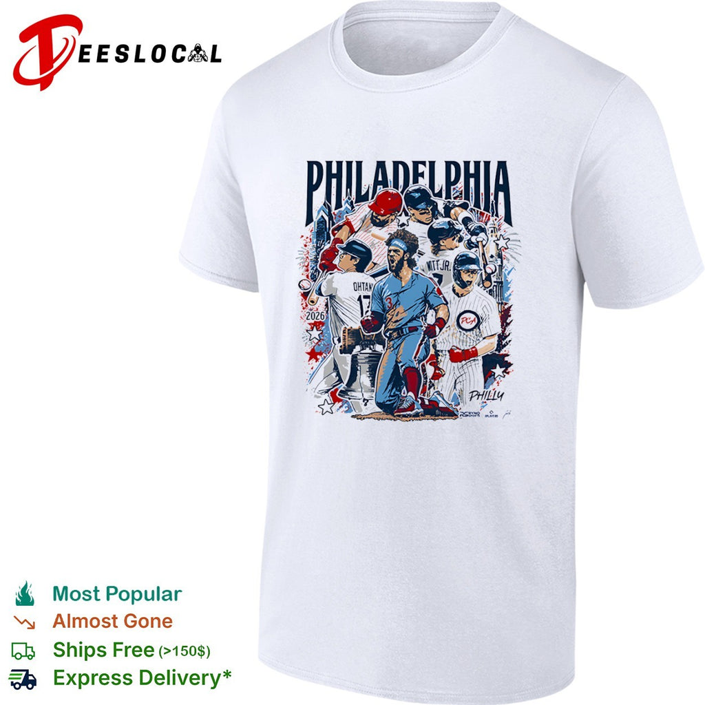 Philadelphia 2026 with Ohtani and Mitt Jr shirt