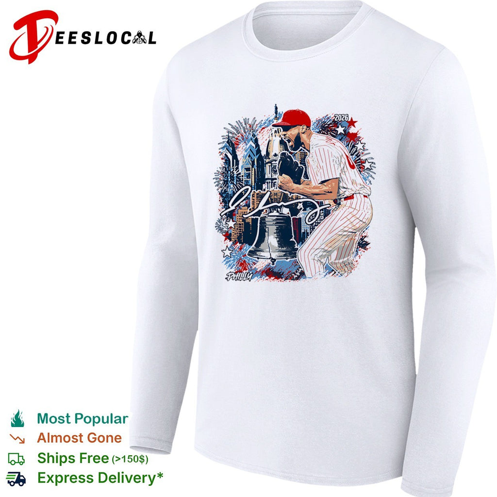 Philadelphia Phillies Baseball Player Signature 2026 shirt
