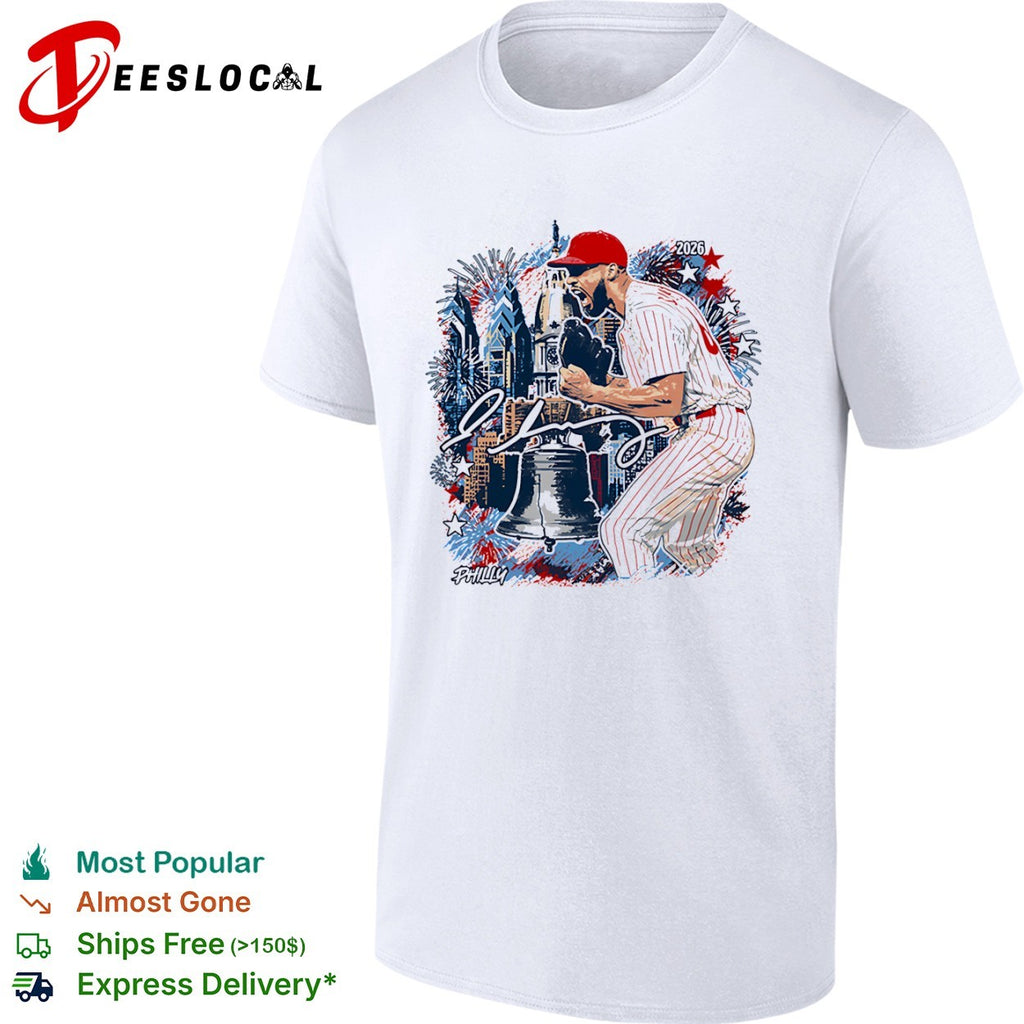 Philadelphia Phillies Baseball Player Signature 2026 shirt
