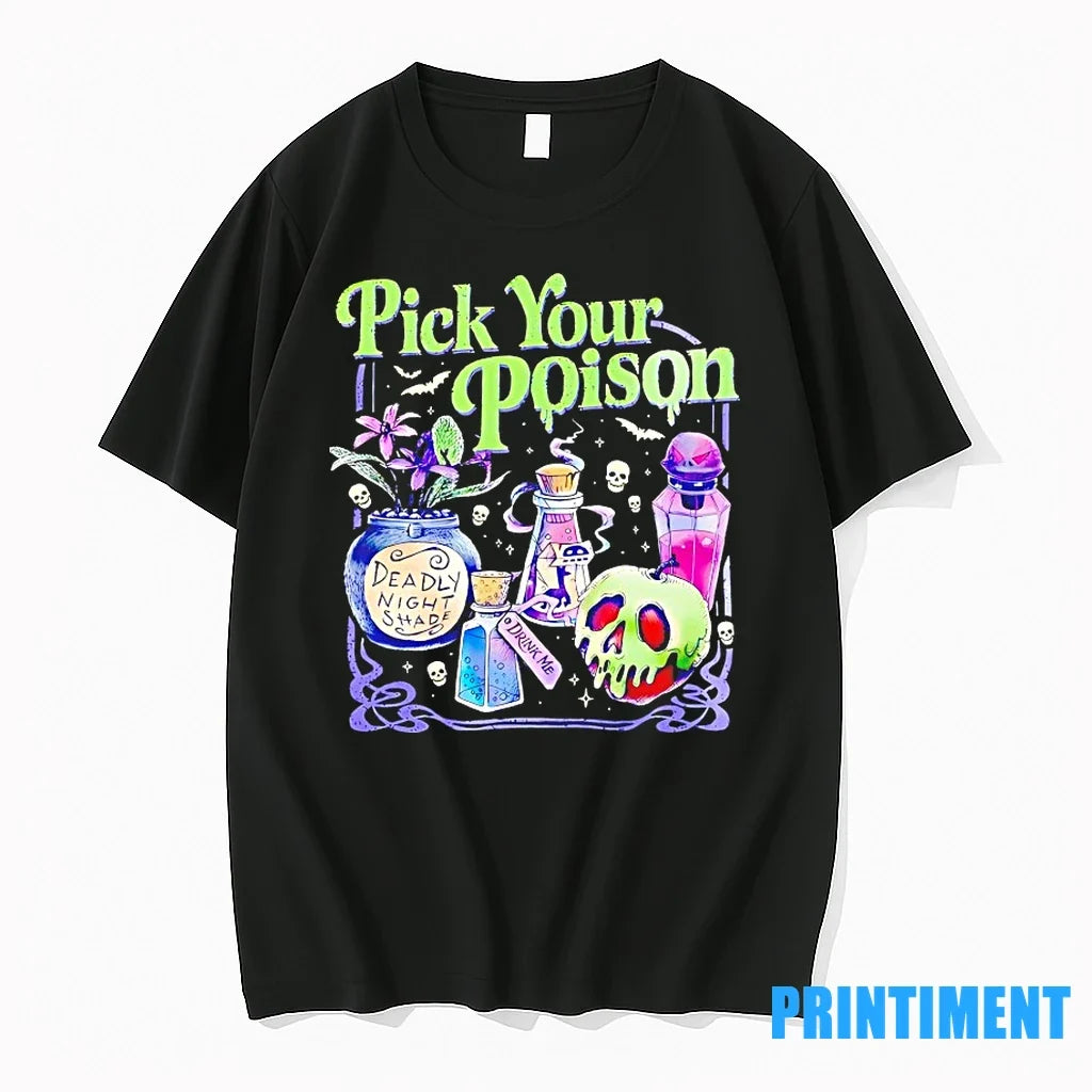 Pick Your Poison Deadly Night Shade Halloween Tshirts Sweater Unisex , , , Long Sleeve Tee