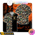 Pittsburgh Penguins Hat Trick Or Treat Halloween Men Aloha Casual Shirt