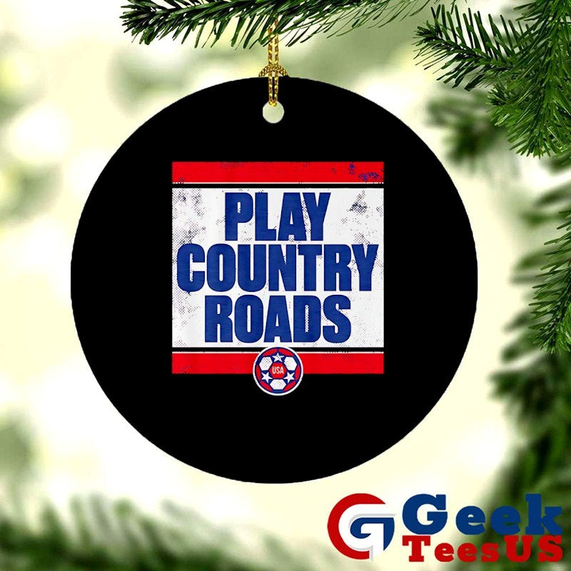 Play Country Roads USA Soccer 2026 T-shirt