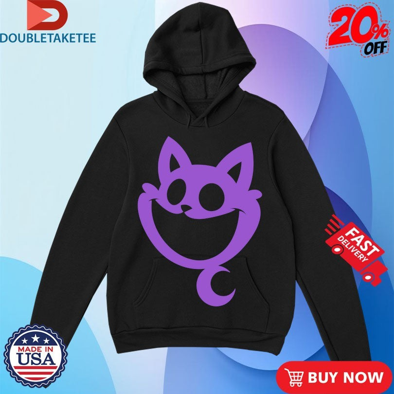 Poppy Playtime CatNap Face Unisex , , , Long Sleeve Tee