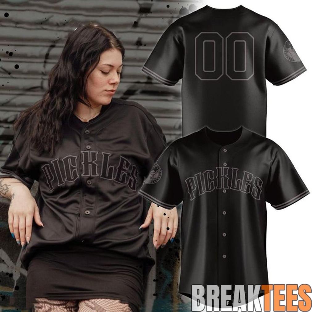 Portland Pickles 2026 Emo Night Black Special Baseball Jersey