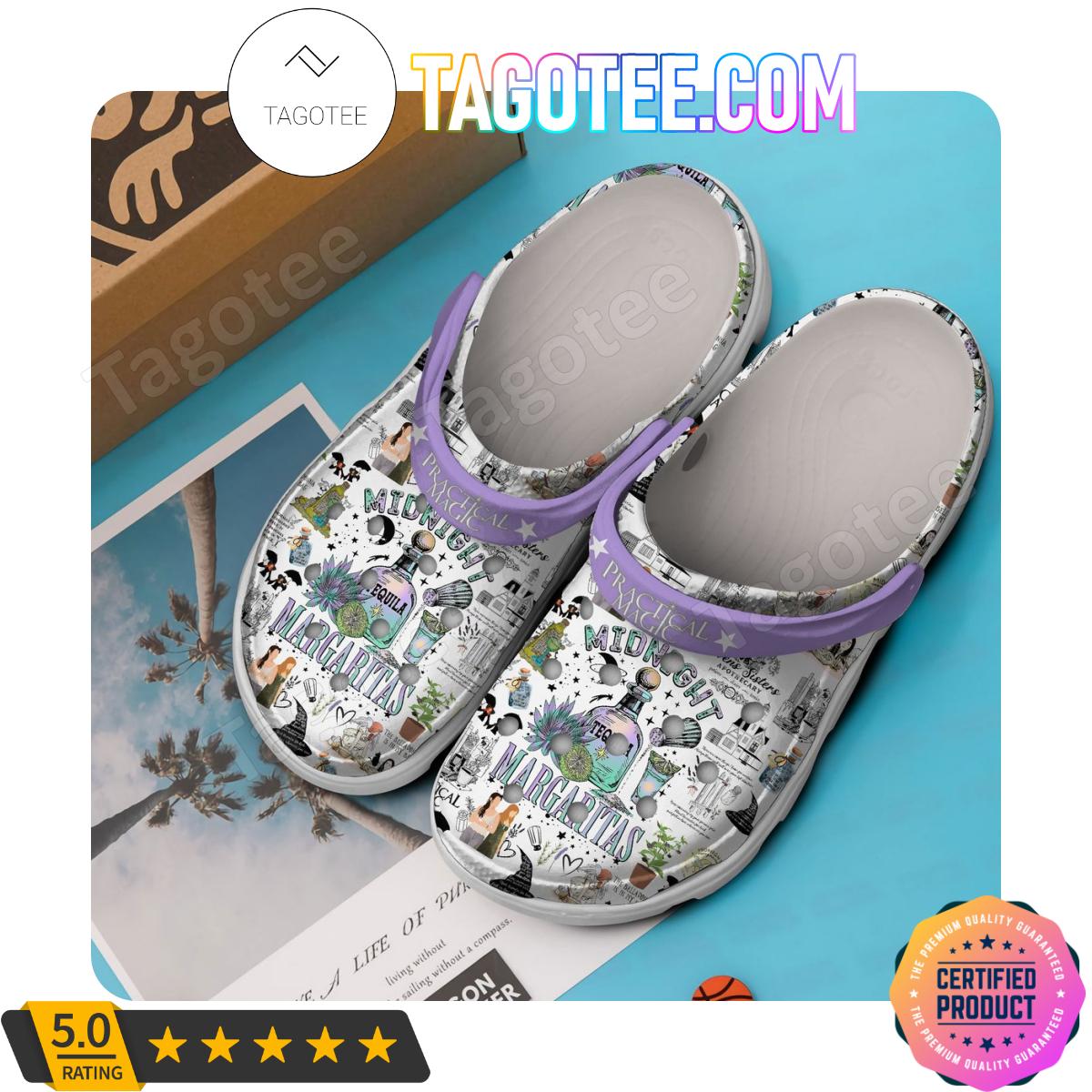 Practical Magic Midnight Margaritas Crocs Clogs
