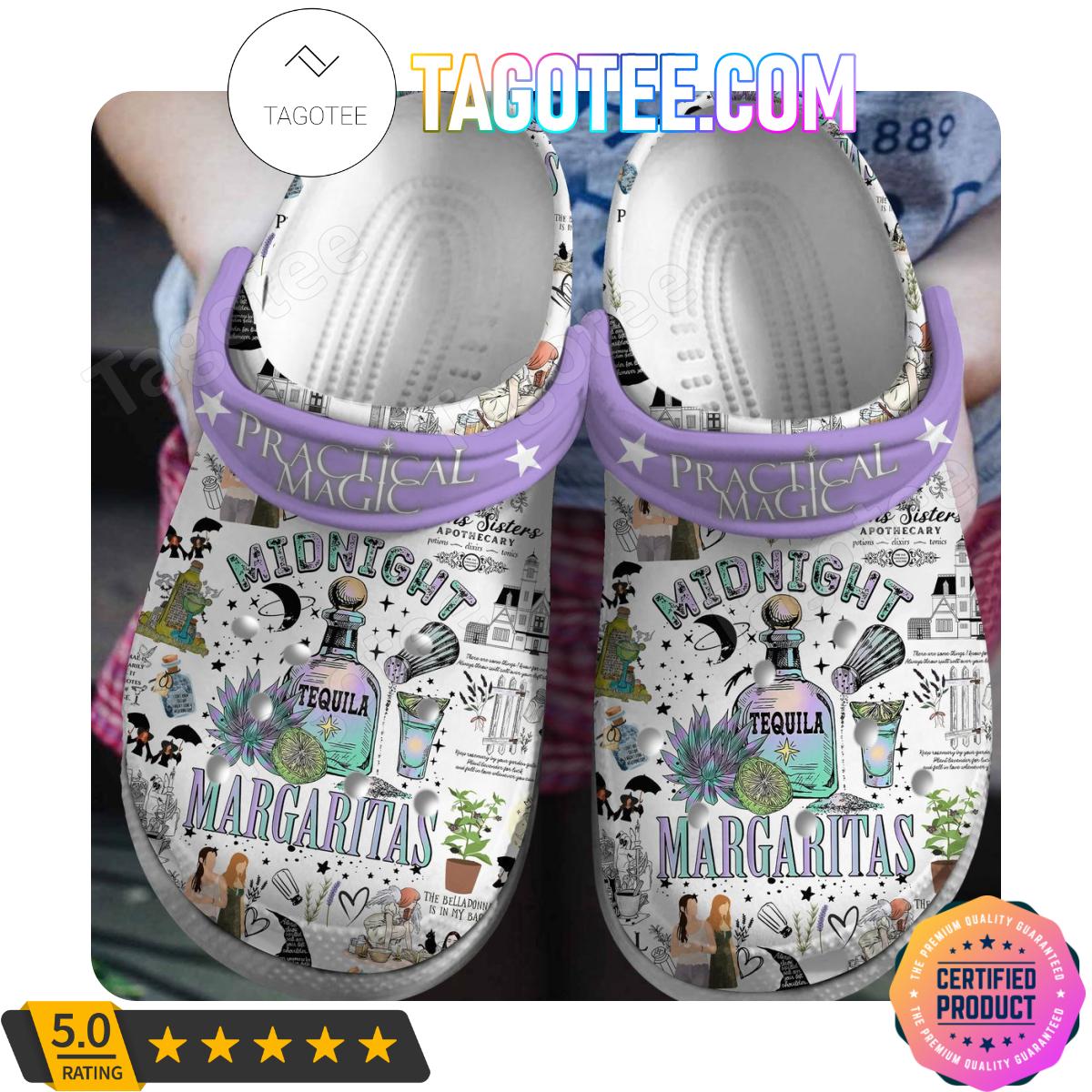 Practical Magic Midnight Margaritas Crocs Clogs