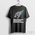 Premium 2025 Crucial Catch Intercept Cancer Arizona Cardinals 2 Sided T Shirts Unisex , , , Long Sleeve Tee