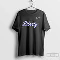 Premium 2025 Liberty Flames Football Mascot 2 Sided T Shirts Unisex , , , Long Sleeve Tee