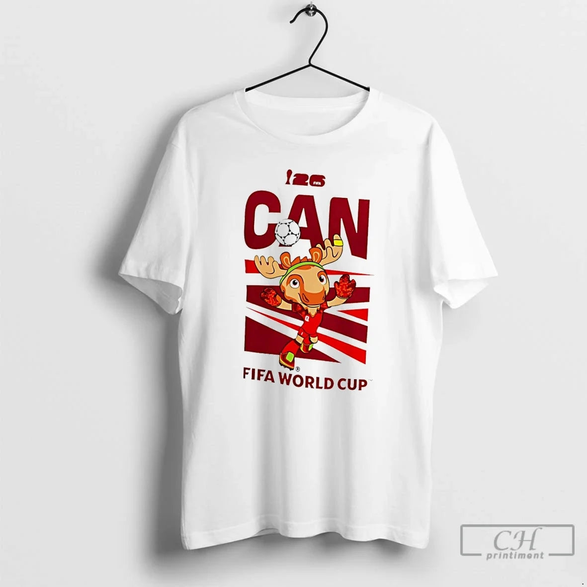 Premium 2026 Can World Cup Canada Mascot Mascot T Shirts Unisex , , , Long Sleeve Tee