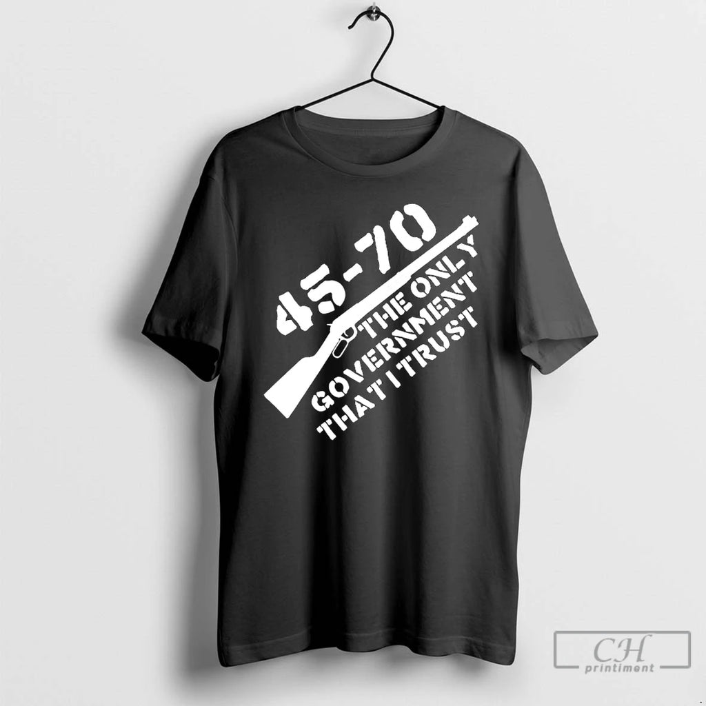 Premium 5 70 The Only Government I Trust Graphic