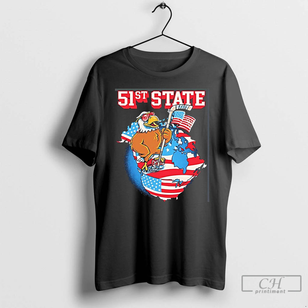 Premium 51st State Usa Hockey Champs Of The World Get Annexed Canada T Shirts Sweater