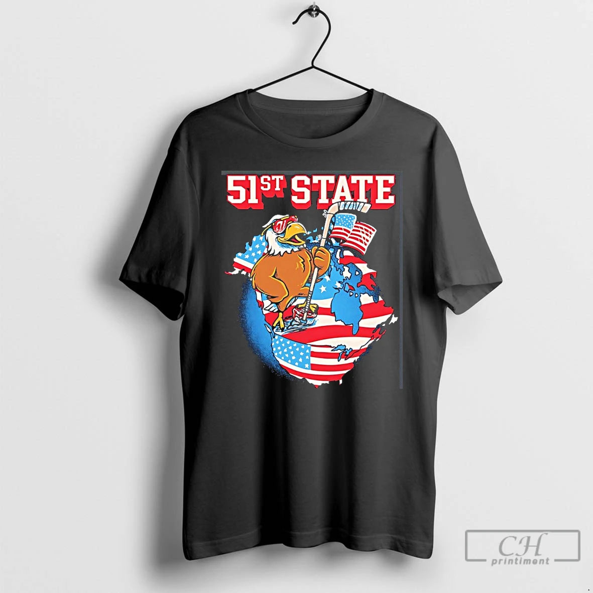 Premium 51st State Usa Hockey Champs Of The World Get Annexed Canada T Shirts Sweater
