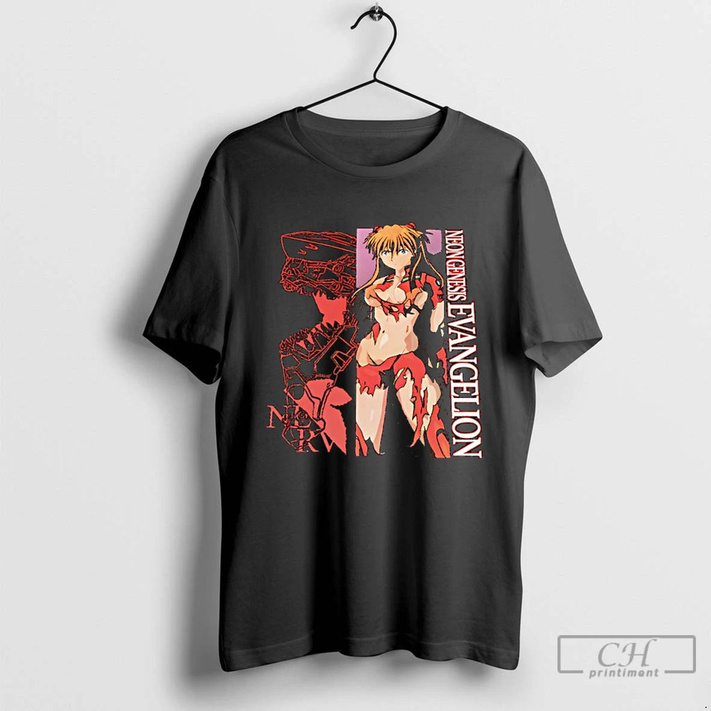 Premium 90s Vintage Washed Nerv Neon Genesis