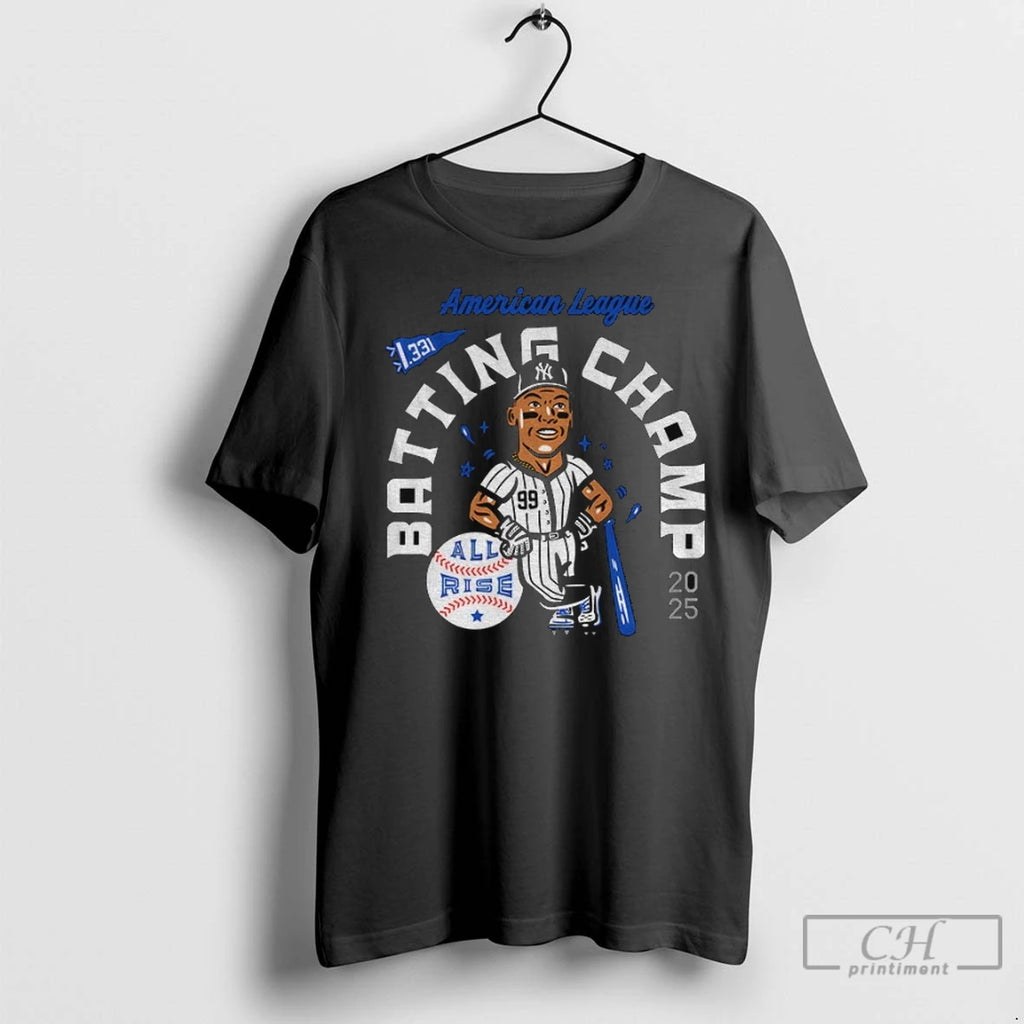 Premium Aaron Judge New York Yankees Mlb Baseball American League Batting Champ 2025