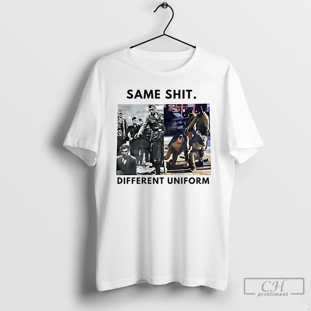 Premium Abolish Ice Different Uniform Same Shit Graphic