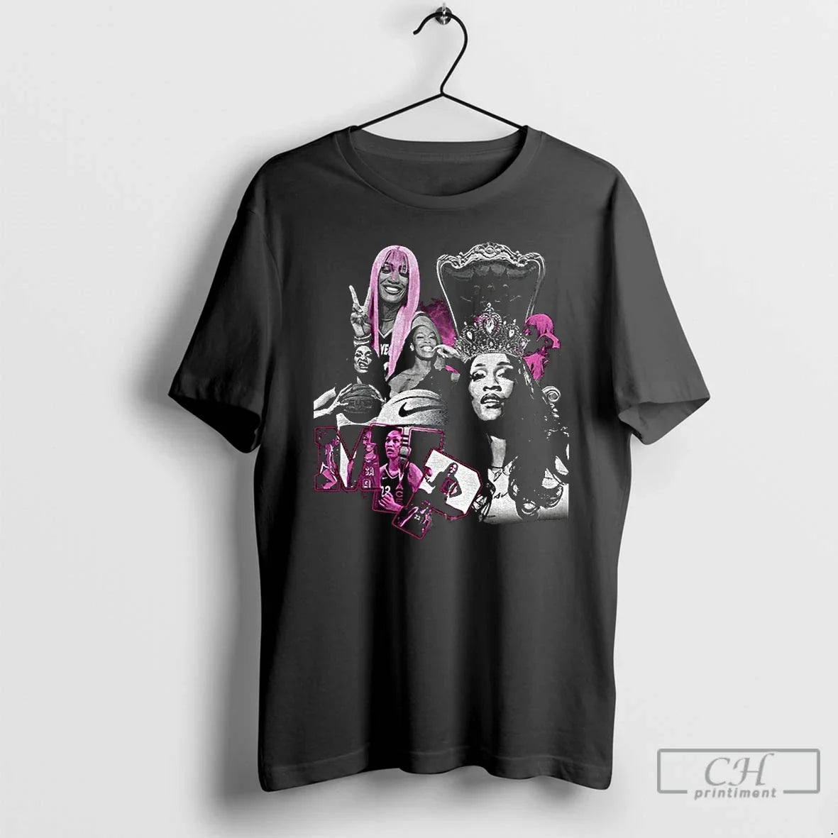 Premium Aja Wilson Mvp Crown T Shirts Unisex , , , Long Sleeve Tee