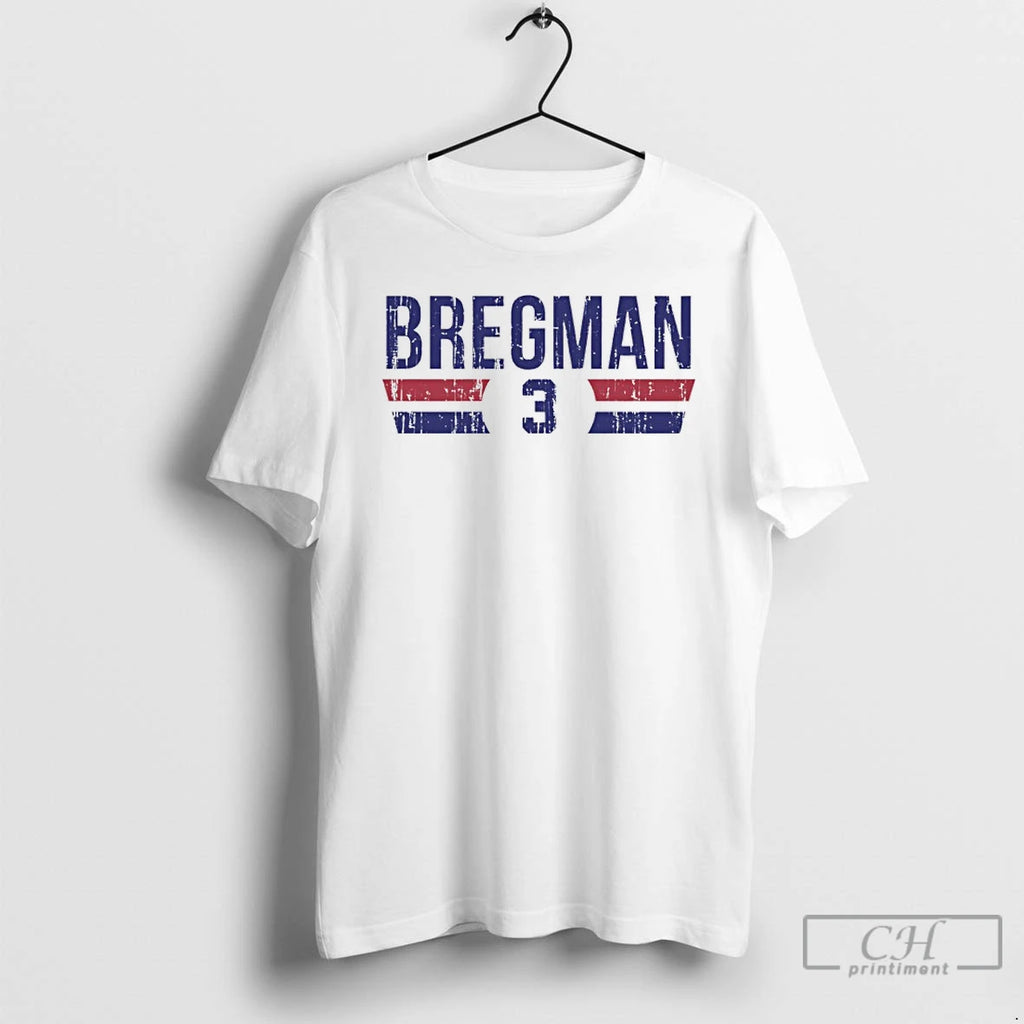 Premium Alex Bregman 3 Chicago Cubs Player Number And Name