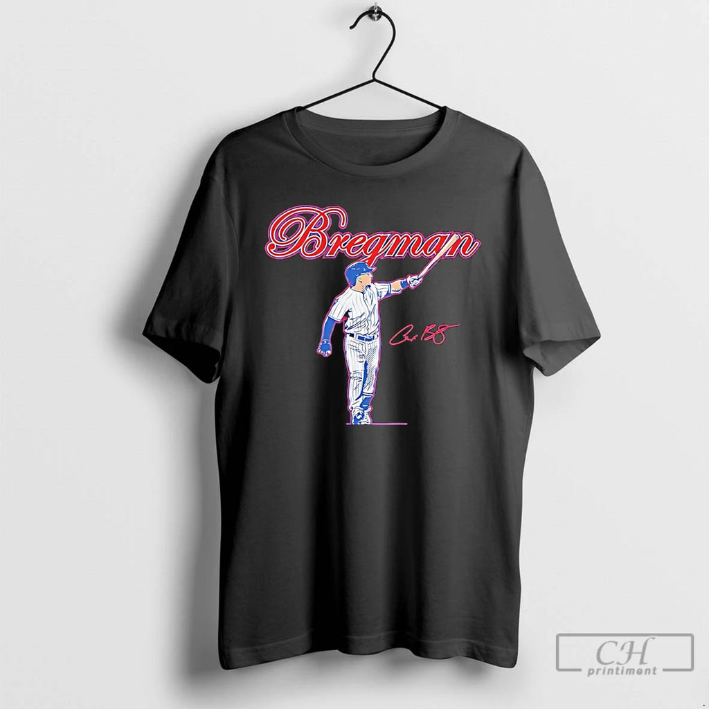 Premium Alex Bregman Chicago Cubs Slugger Swing Signature