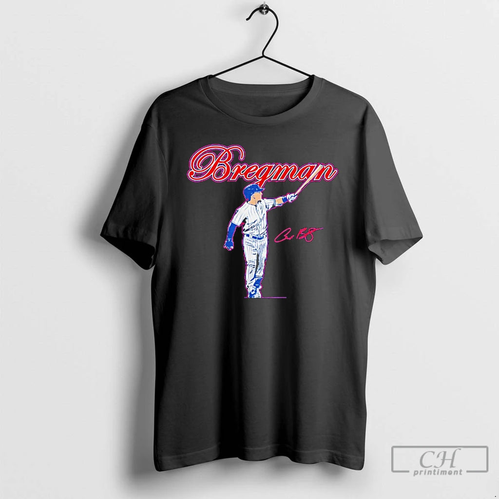 Premium Alex Bregman Signature Chicago Slugger Swing