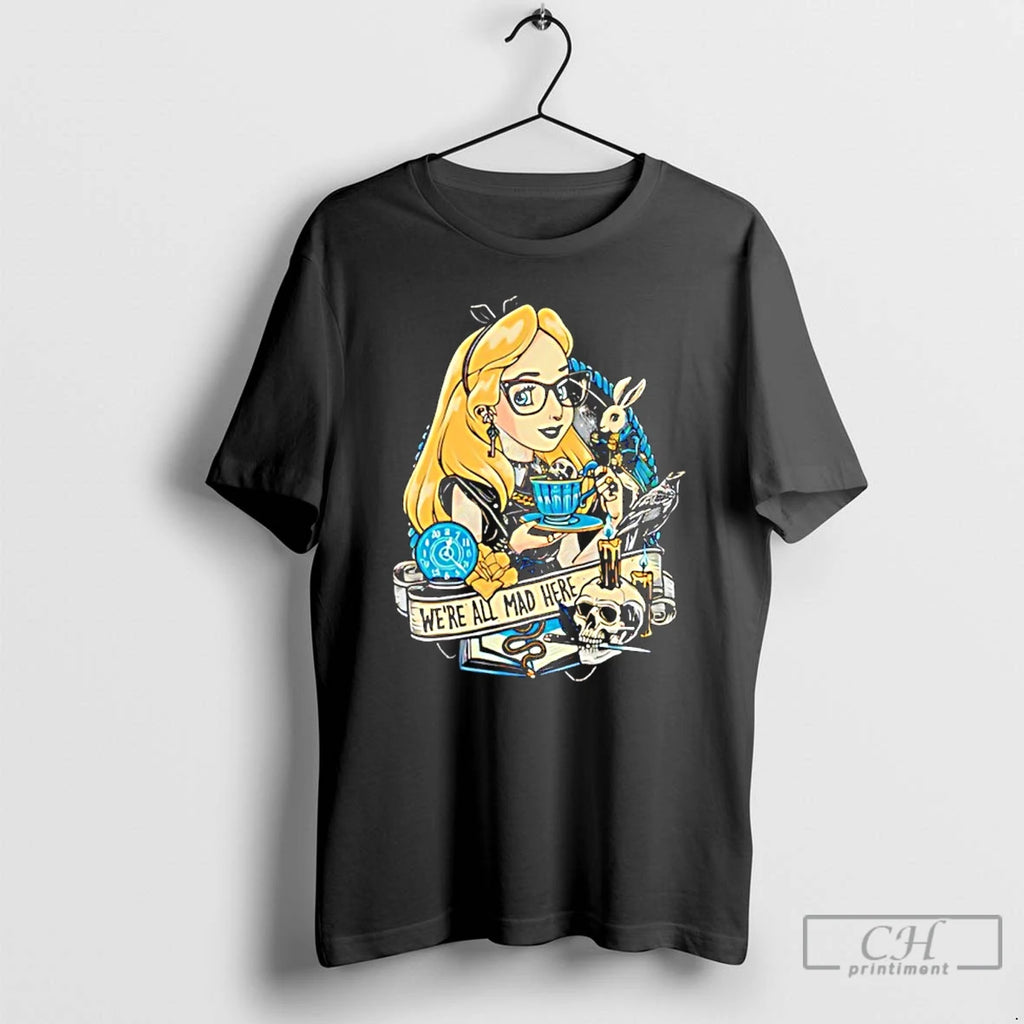 Premium Alice Were All Mad Here Cartoon