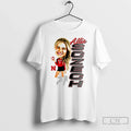 Premium Allie Sczech Nebraska Volleyball Caricature T Shirts Unisex , , , Long Sleeve Tee