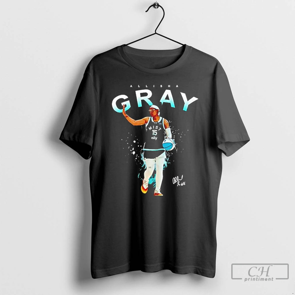 Premium Allisha Gray Unrivaled Basketball Signature