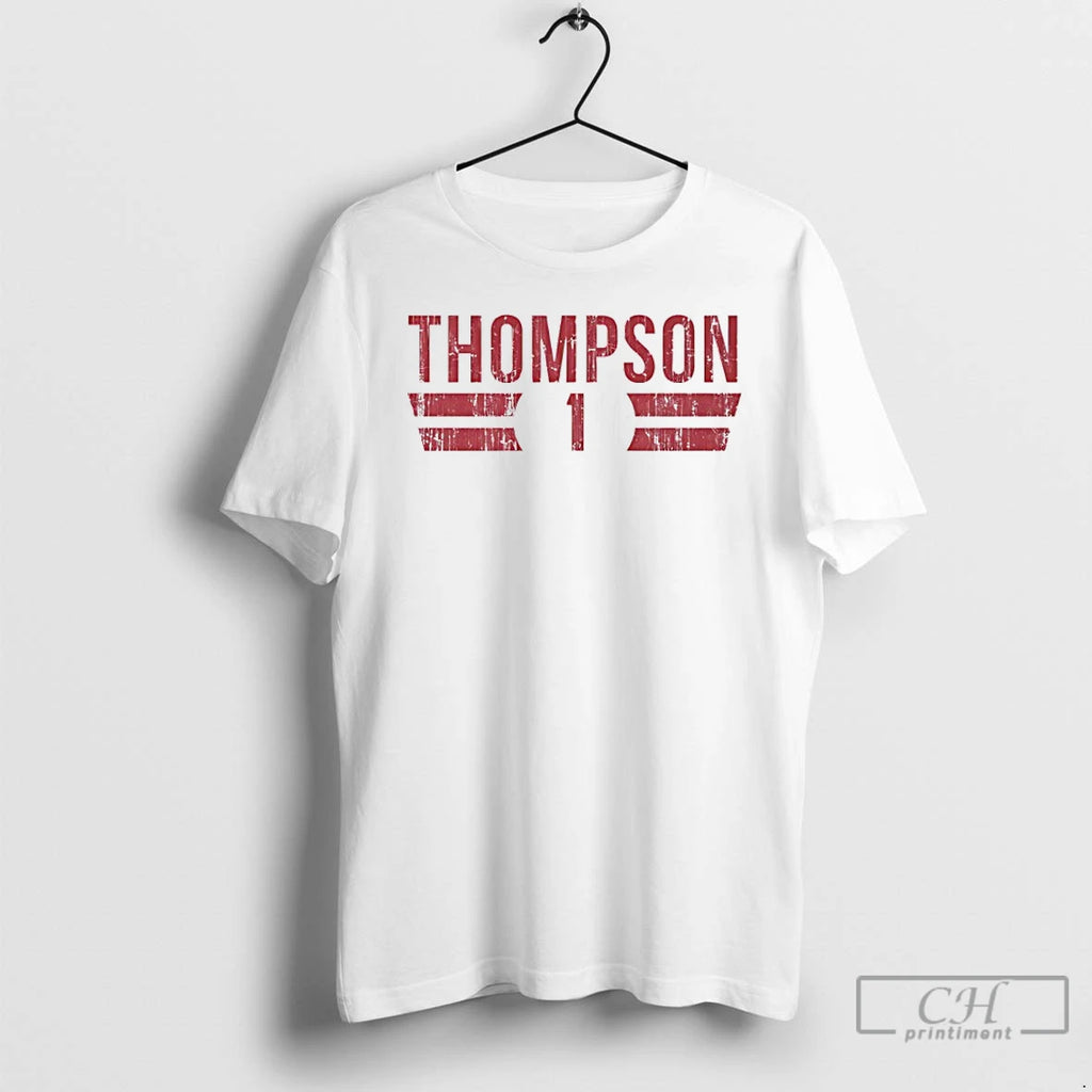 Premium Amen Thompson 1 Houston Rockets Basketball Name And Number
