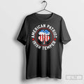 Premium American Patriot Irish Temper Shamrock American Flag St Patricks Day Tee T Shirts Sweater