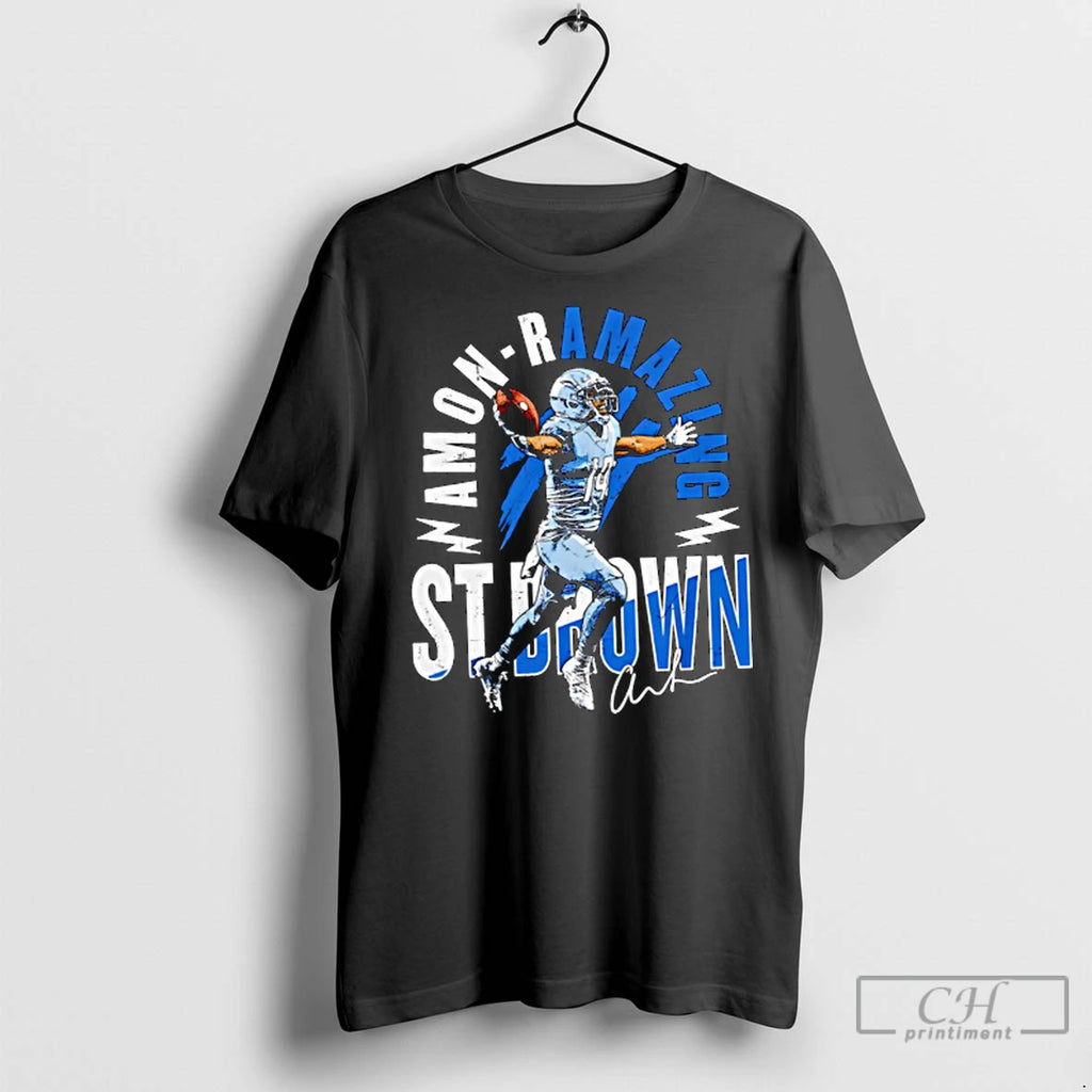 Premium Amon Ra St Brown Detroit Amon Ramazing