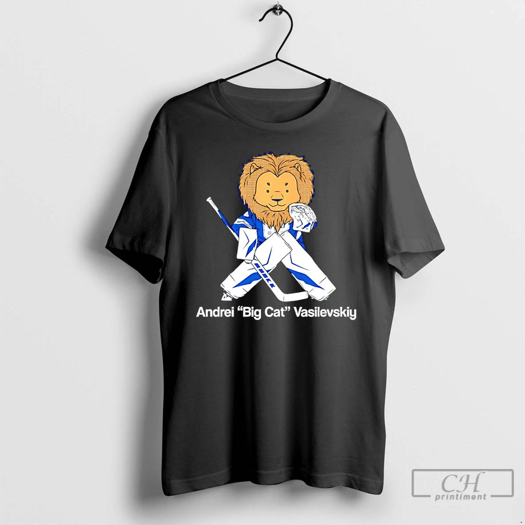 Premium Andrei Vasilevskiytampa Bay Lightning Big Cat Guy Mascot
