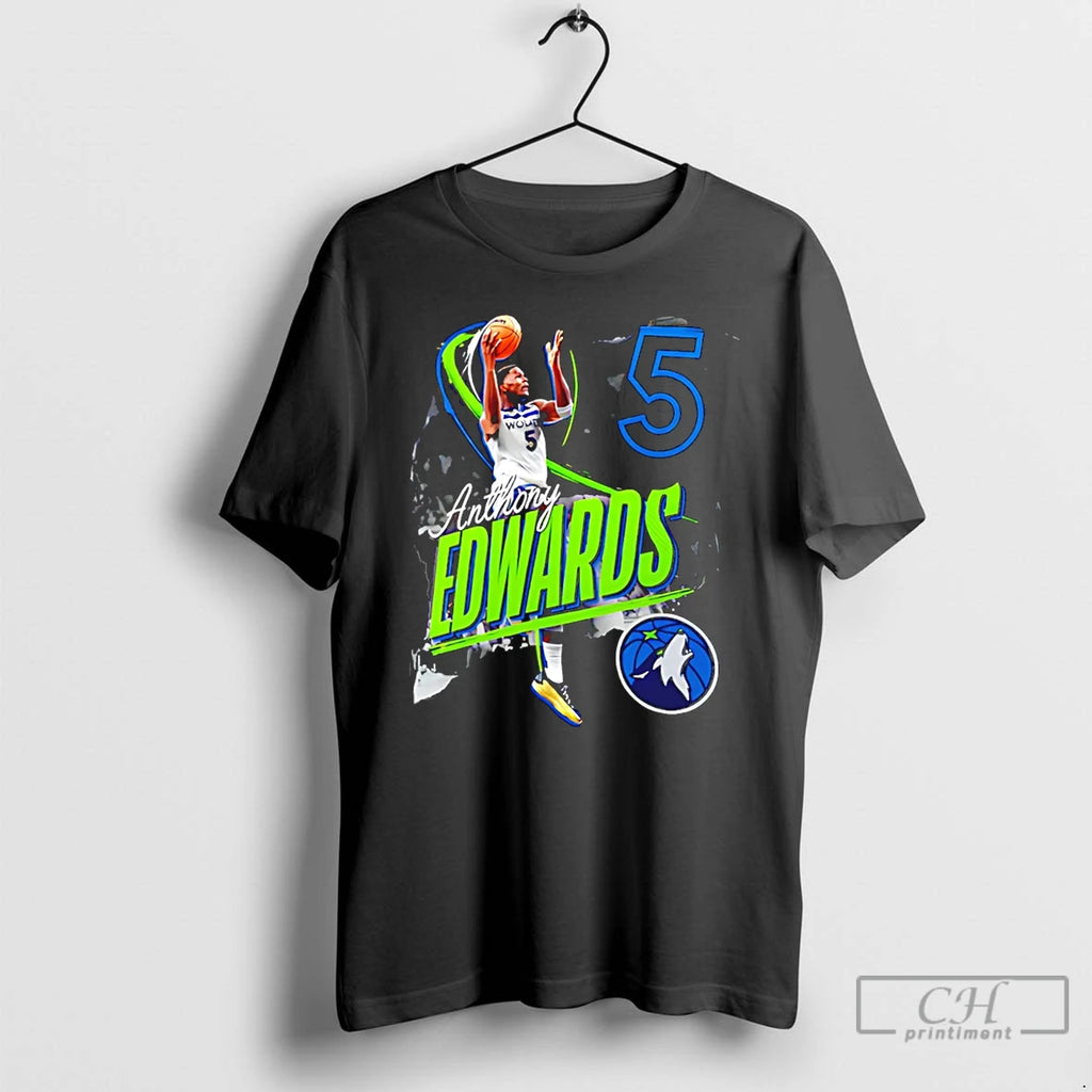 Premium Anthony Edwards Minnesota Timberwolves Start Of Season