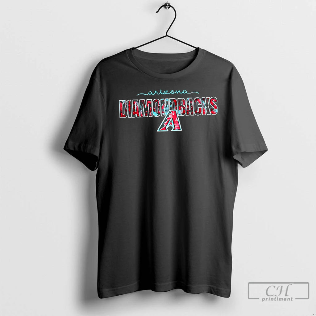 Premium Arizona Diamondbacks Floral Graphic Baseball